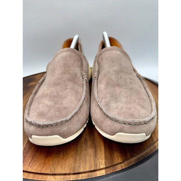 OLUKAI Ka\'a Loafer Men\'s 12 Gray Suede Leather Slip On Shoes Casual New (Other) main image 6